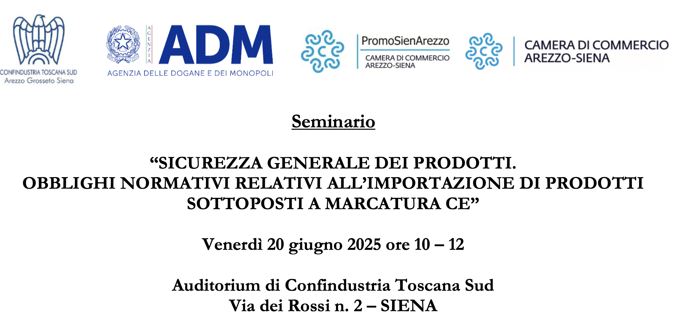 Sicurezza generale dei prodotti. Obblighi normativi relativi all’importazione di prodotti sottoposti a marcatura CE